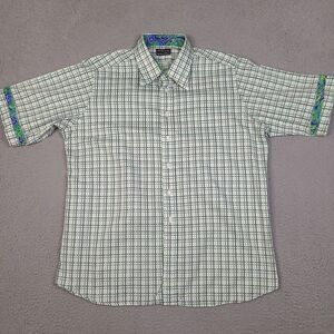 The Tailor Shop Collezione‎ By Daniel Motorca Shirt Mens XL Plaid Button Up